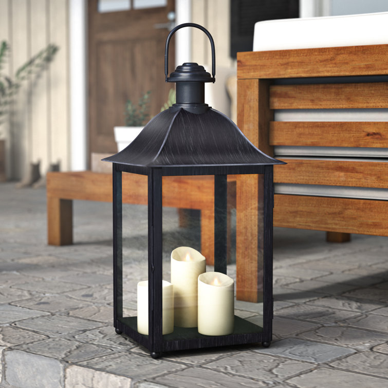 Laurel Foundry Modern Farmhouse Outdoor Tabletop Lantern & Reviews